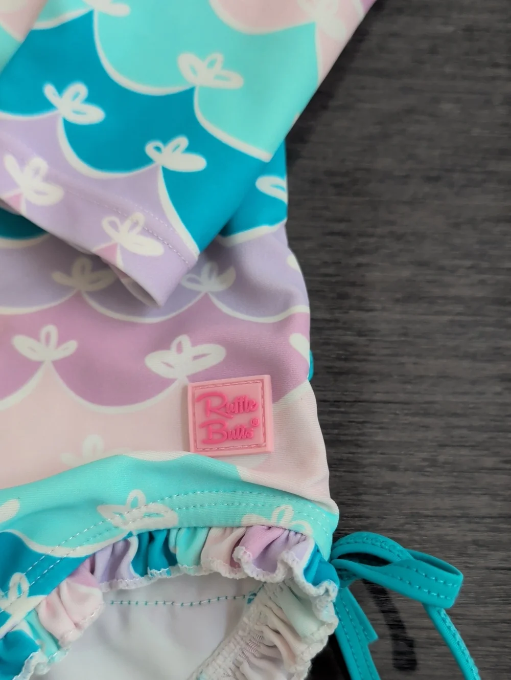 3 Piece Swimsuit Lot New Cat & Jack UPF 50+ RuffleButts Long Sleeve Girl 18/24M